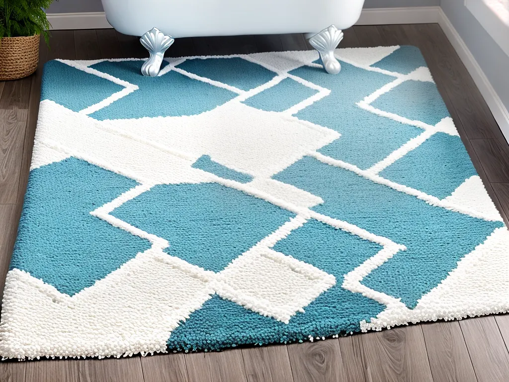 Tapetes: a chave para decorar banheiros