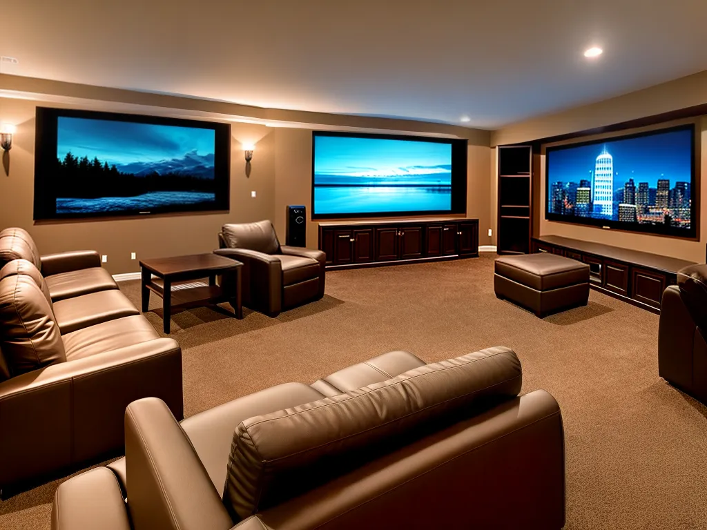 Assentos Confortáveis para Home Theater
