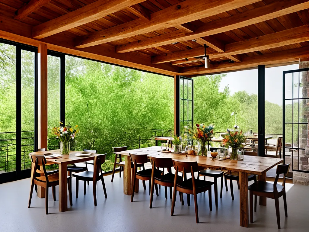 Natureza na cozinha: estilo rústico renovado