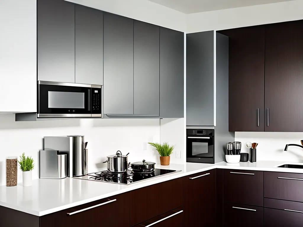 Cozinhas Modulares com Micro-ondas Embutido: Opções e Cuidados