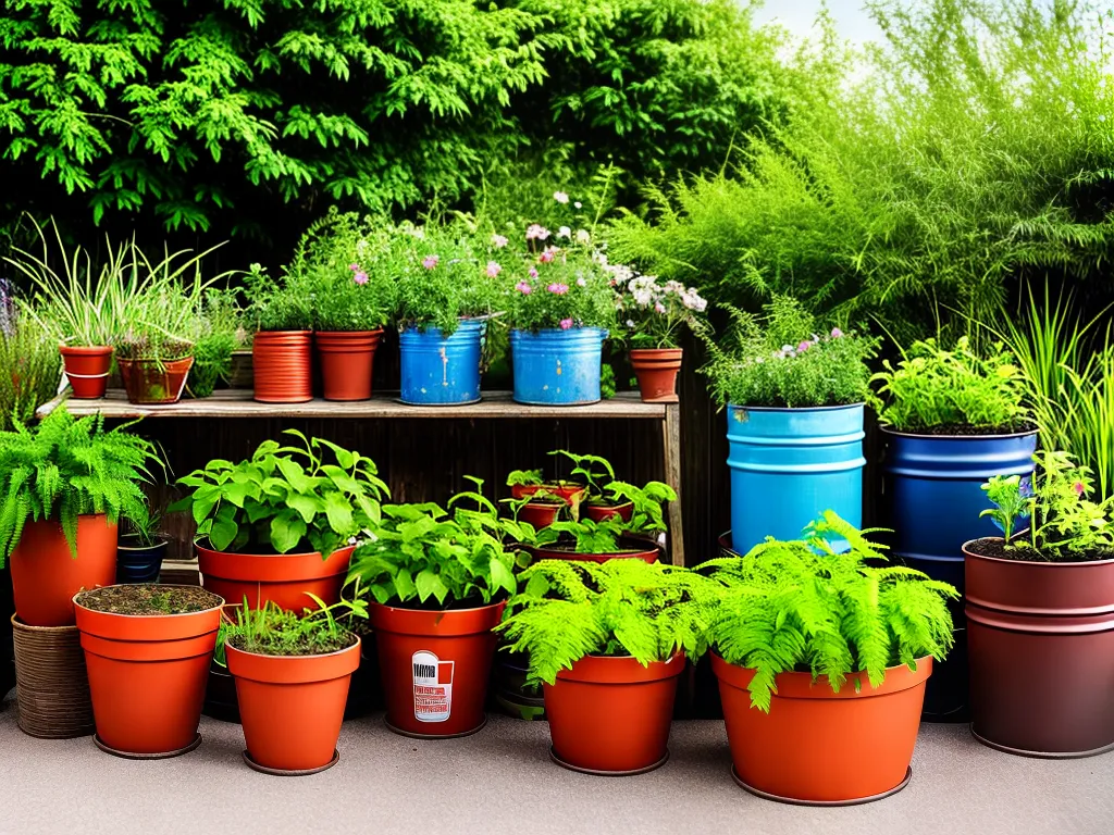 Plantas Sustentáveis: Recipientes Reciclados e Econômicos
