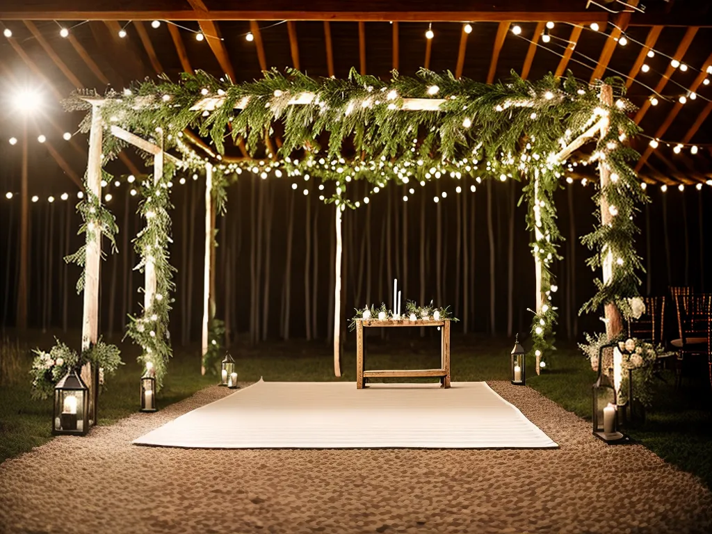 Alternativas criativas para decorar o altar.