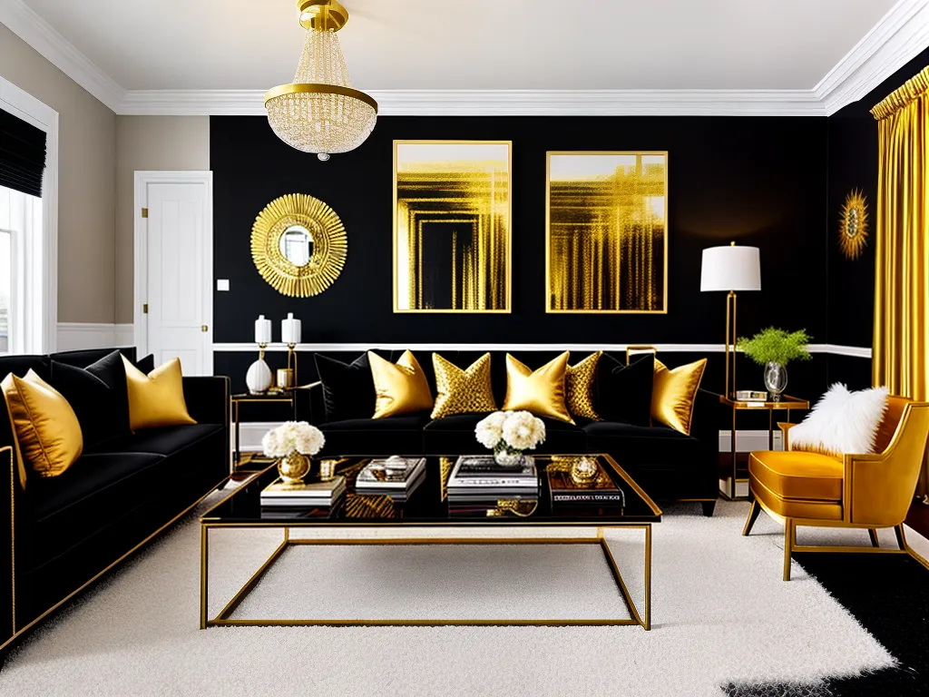 Art Déco: Elegância na Decoração de Apartamentos