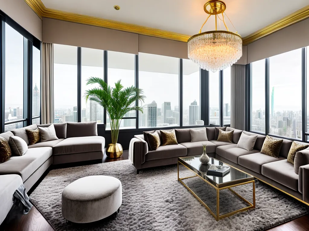Transforme seu apartamento em um palácio: decoração luxuosa