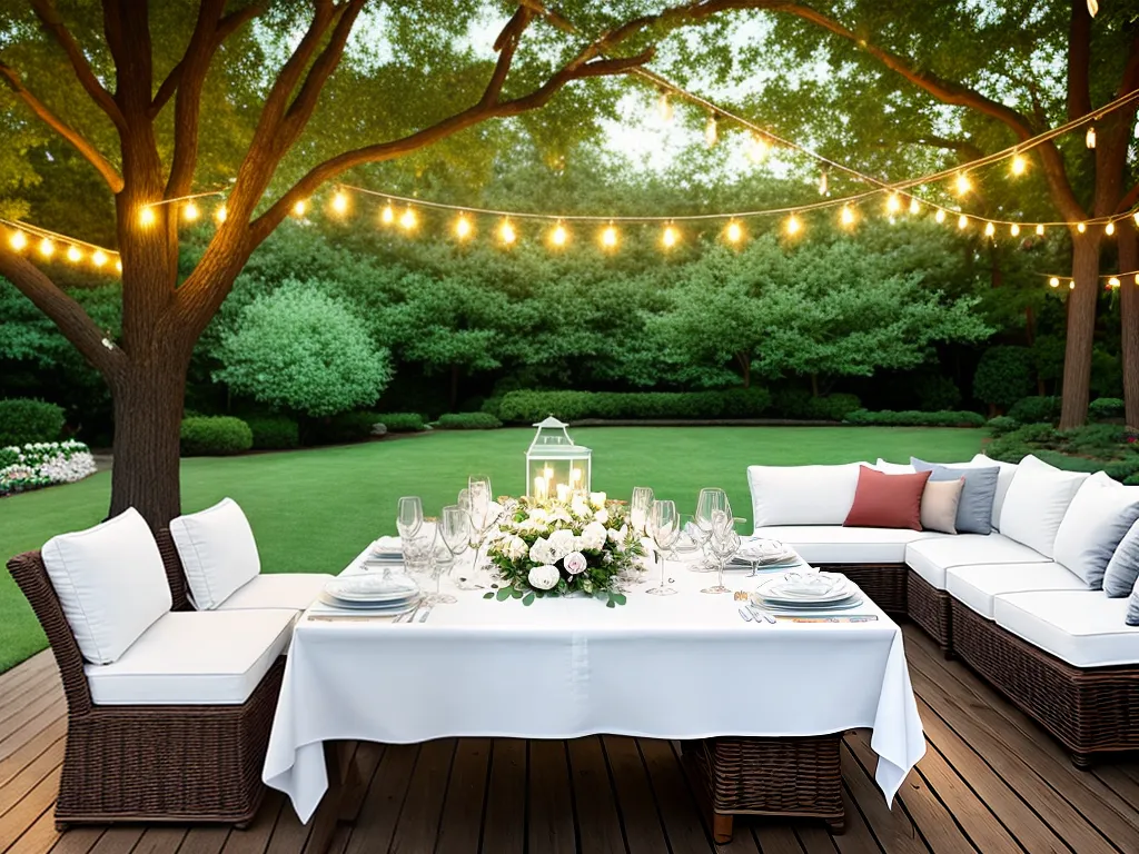 Decoração Elegante para Ambientes Externos