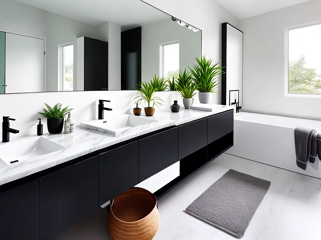 Banheiro Chic: Decoração Funcional e Elegante