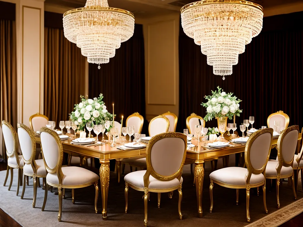 Glamour e Sofisticação: Decoração de Casamento Impecável