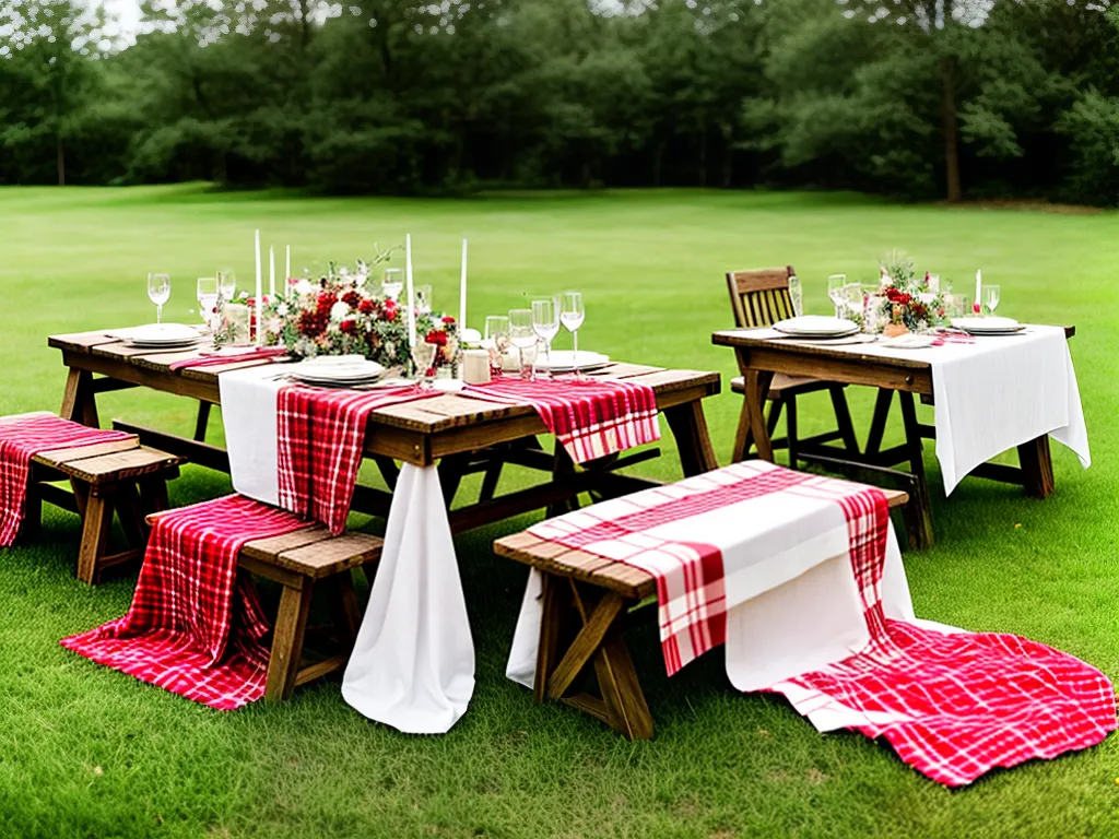 Xadrez na Decoração: Casamento Campestre Chic