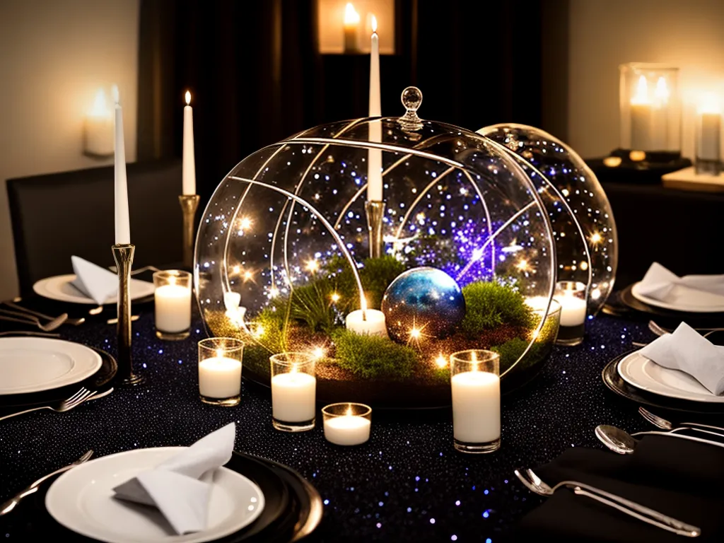 Cosmic Wedding: Decoração Criativa e Espacial