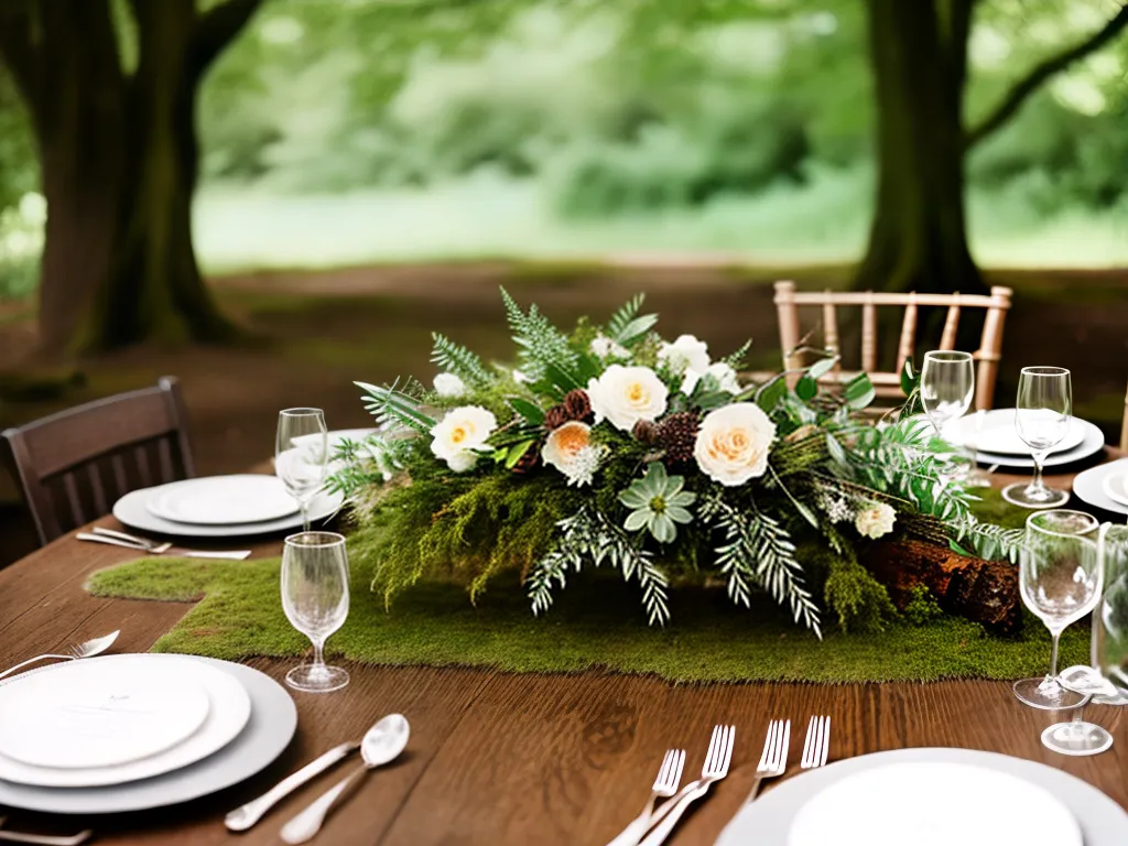 Natureza em Festa: Decoração Florestal para Casamentos