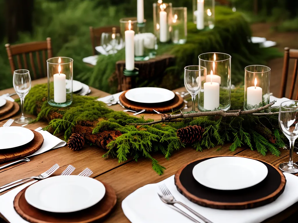 Natureza em Altar: Decoração Florestal para Casamentos