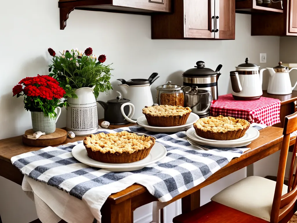 Vintage Xadrez: Decore sua Cozinha com Estilo