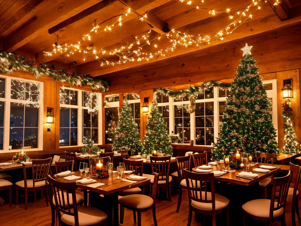 Festividade na Mesa: Decoração Natalina para Restaurantes