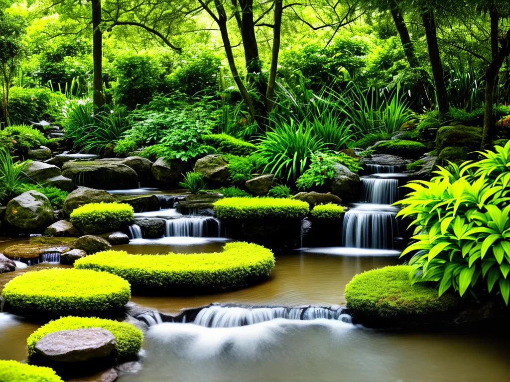 Jardins Deslumbrantes em Solos Úmidos