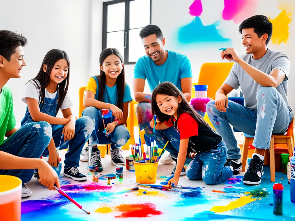 Pintando com Segurança: Dicas para Famílias com Crianças e Animais de Estimação