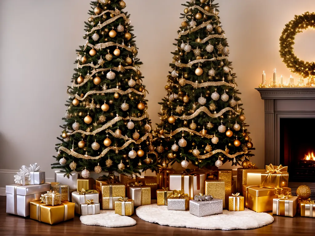 Natal Glam: Luxo e Sofisticação nos Enfeites