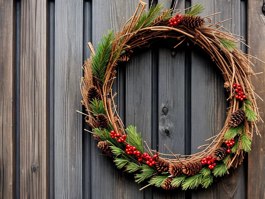 Sustentabilidade e Beleza: Enfeites Naturais de Natal