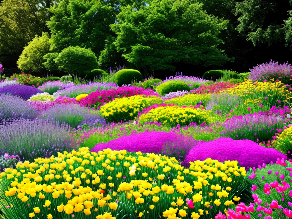 Harmonizando Cores no Jardim