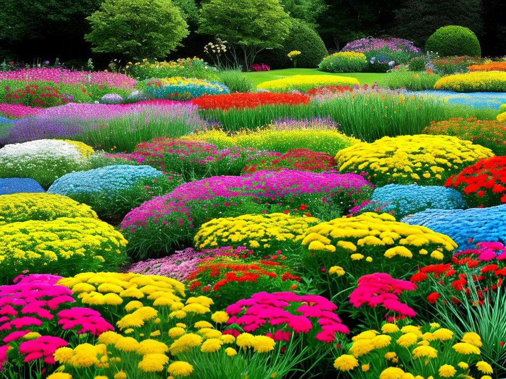 Jardins Vibrantes: Espécies de Flores Coloridas