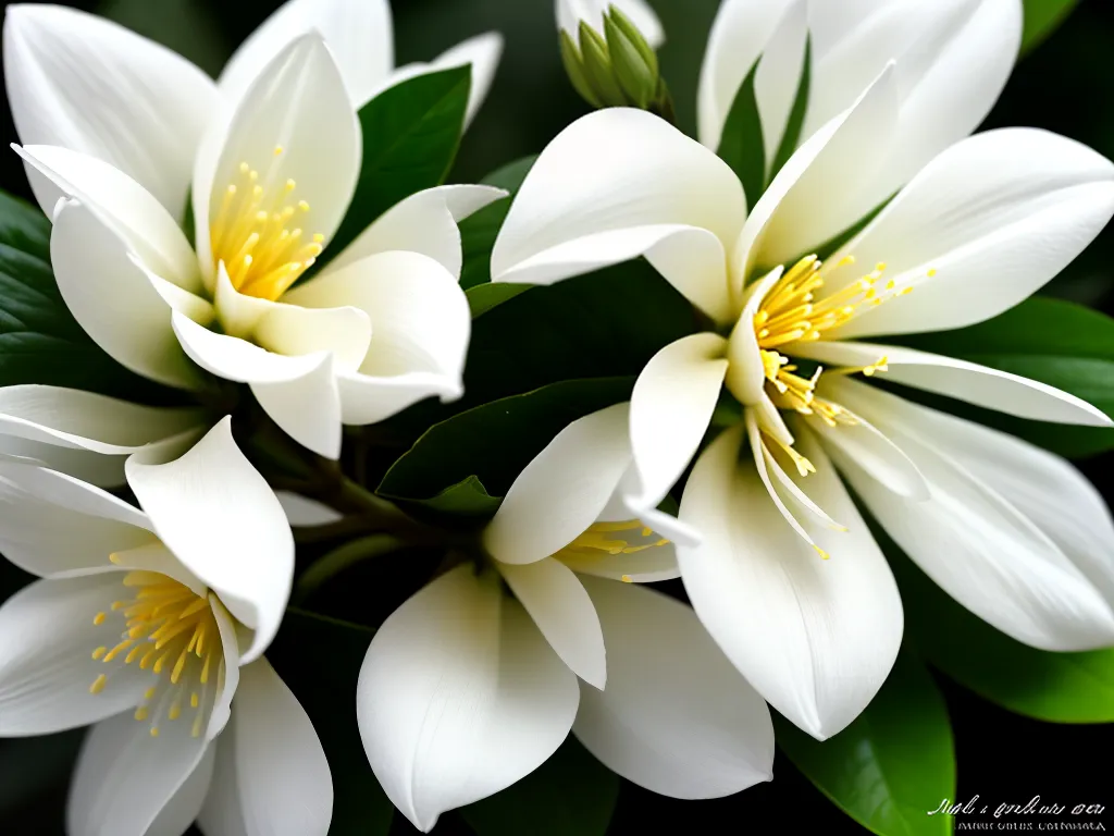 Beleza Perfumada: Jasmim-do-Cabo Gardenia Jasminoides