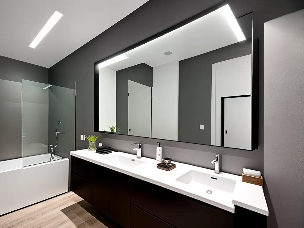 Reflexos de estilo: Espelhos na decoração do banheiro
