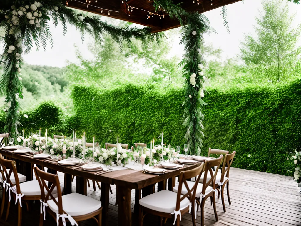 Verdejando o Altar: Dicas de Decoração de Casamento