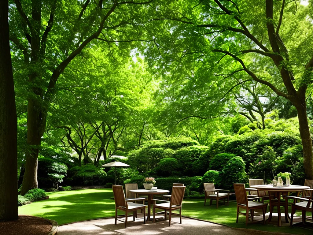 Jardim: Sombra e Luz em Harmonia