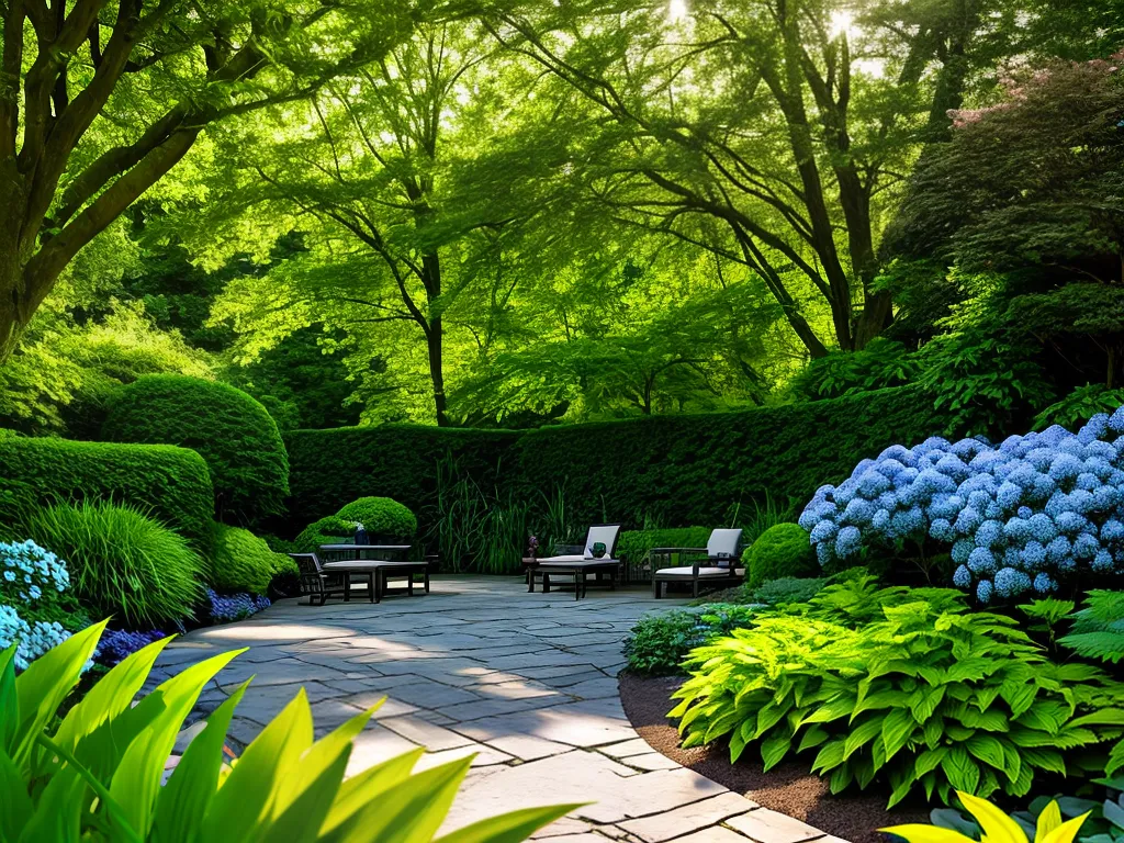 Jardins Versáteis para Luz e Sombra Intercaleadas