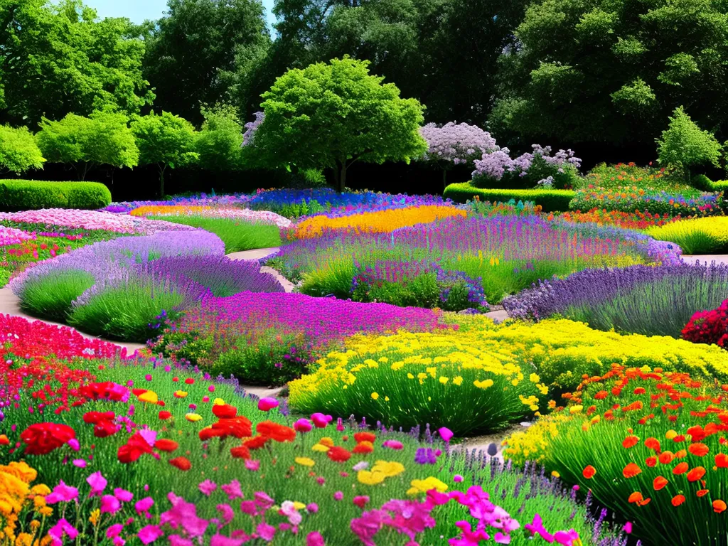 Jardins Floridos de Longa Duração