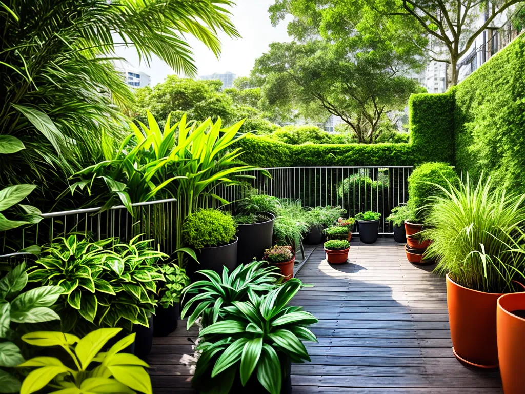 Jardins Suspensos em Pequenos Espaços