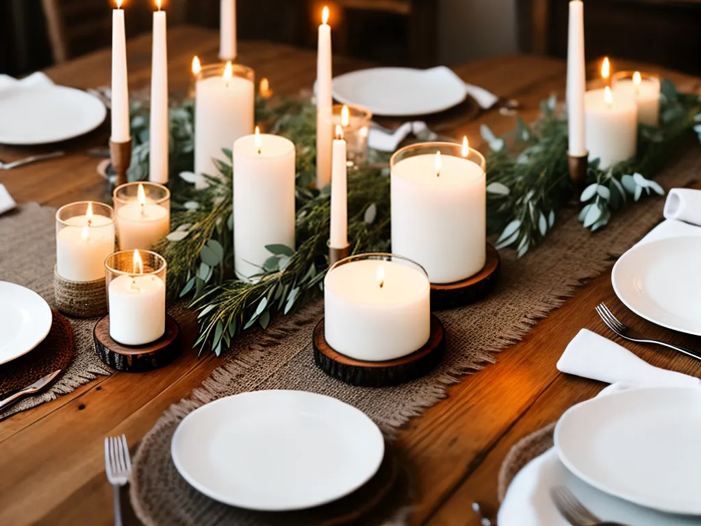 Velas na Decoração: Ideias Criativas para Casamentos.