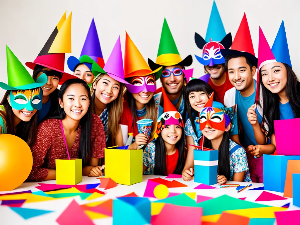 Crie Máscaras e Adereços Incríveis com Papelão!