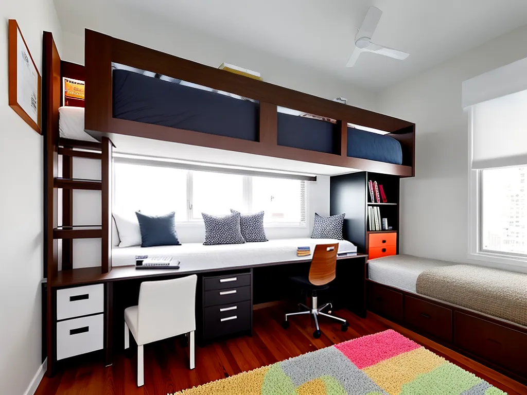 Transforme o Quarto do Seu Adolescente com Móveis Multifuncionais