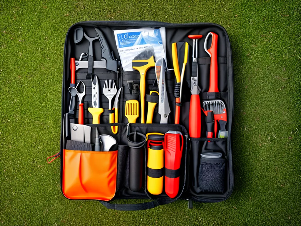 Organização e Acessibilidade: Cintos e Bolsas de Ferramentas.