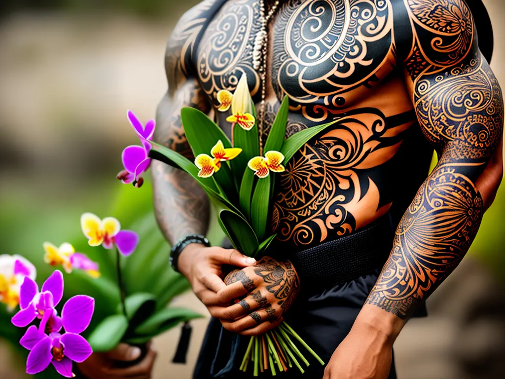 Fotos orquideas cultura maori tradicoes simbolos 1