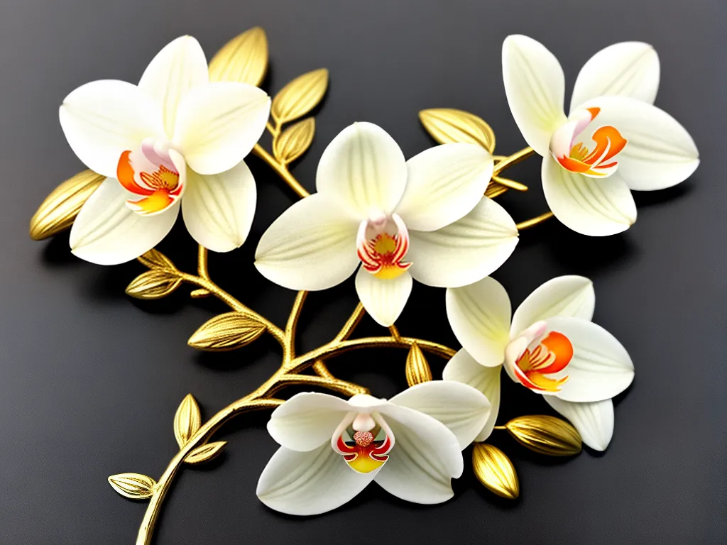 Orquídeas em Joias: Inspirações e Criações