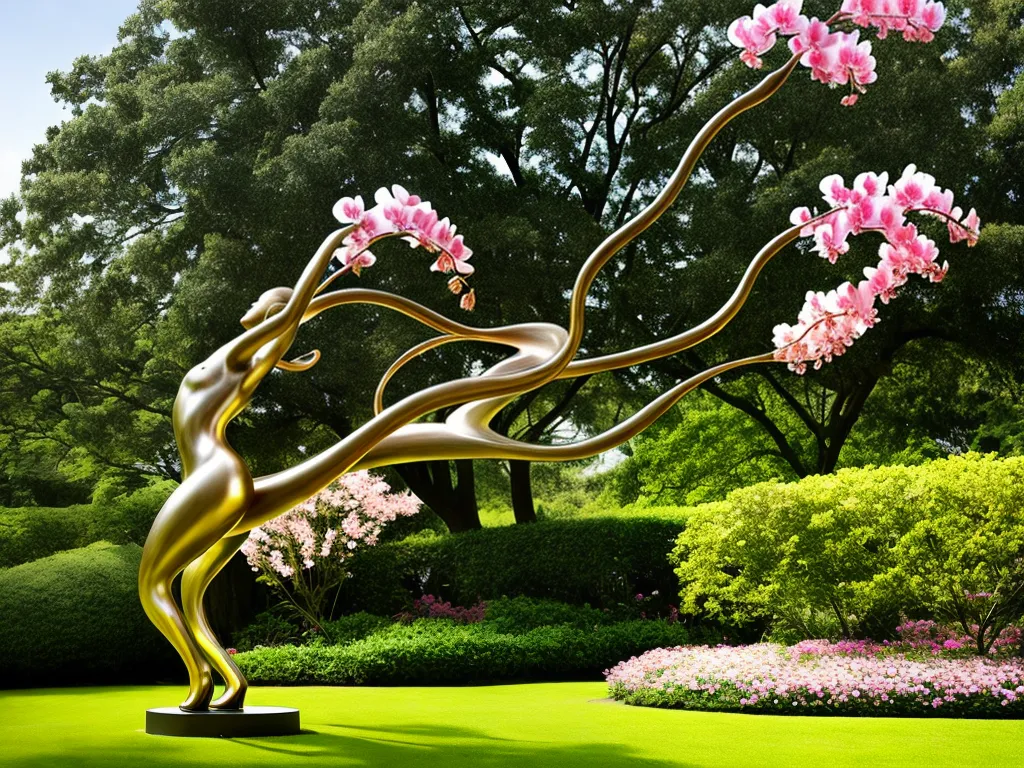 Orquídeas e Escultura: Obras e Artistas