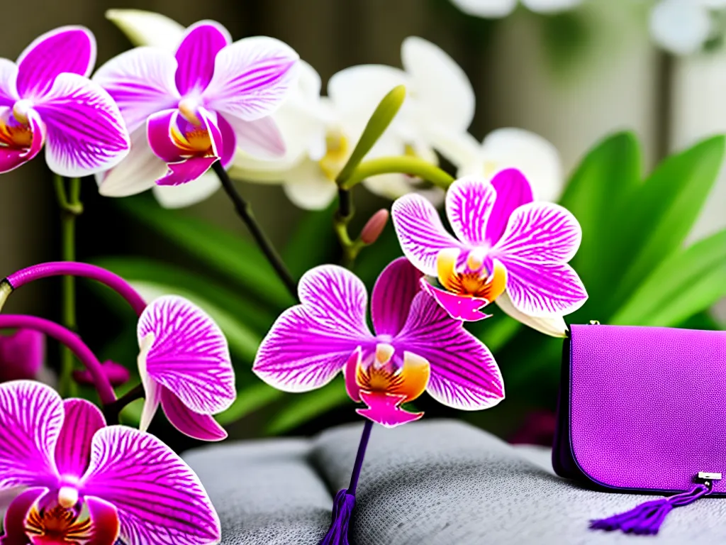 Orquídeas na Moda Urbana: Estampas e Acessórios