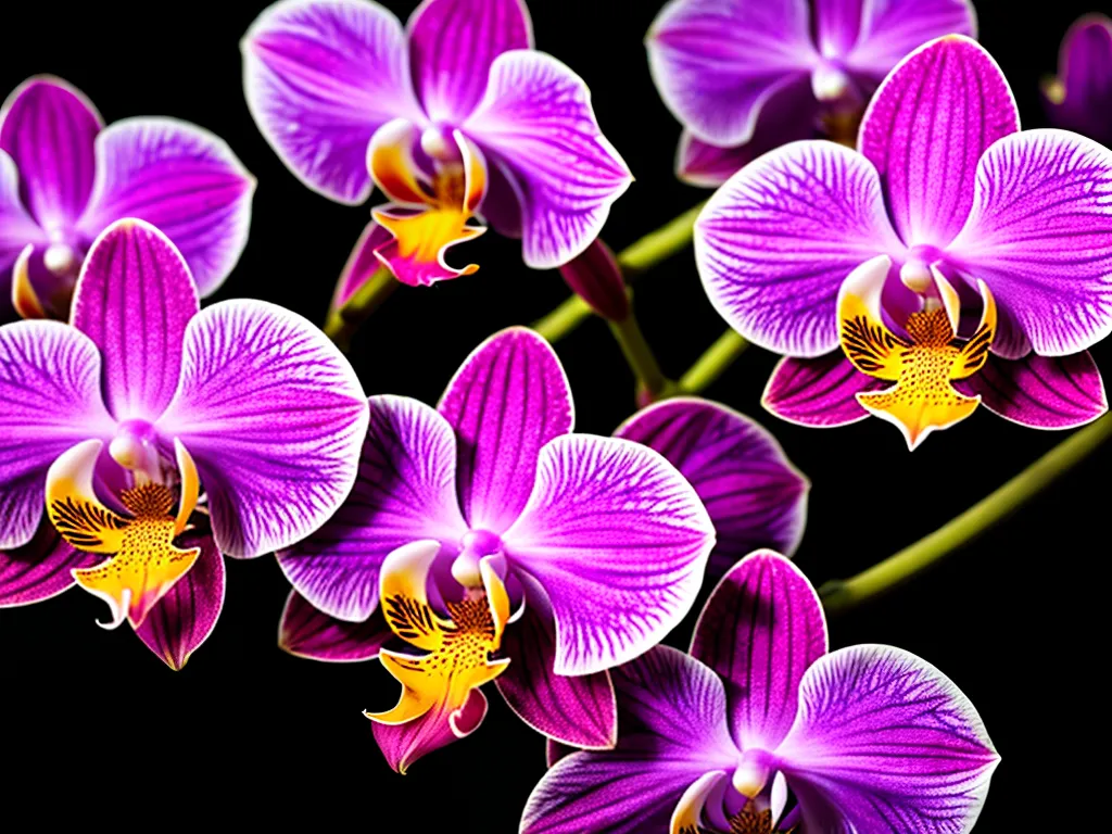 Florescer: poesia e orquídeas.