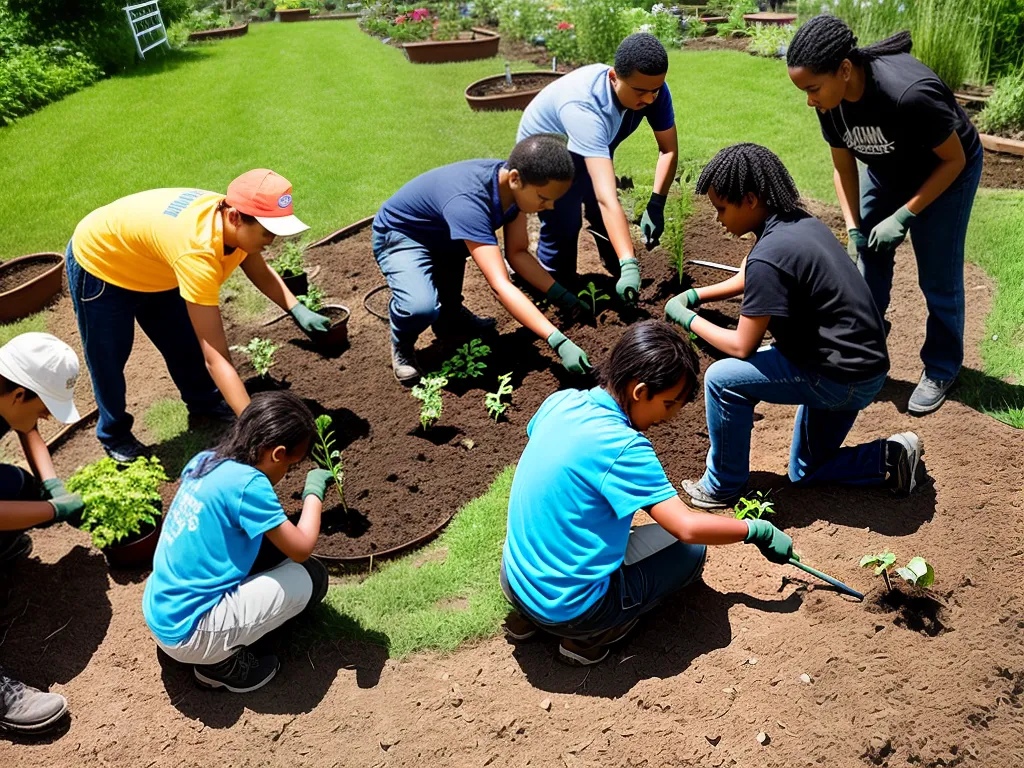 Reciclando para Jardins Inclusivos e Acessíveis