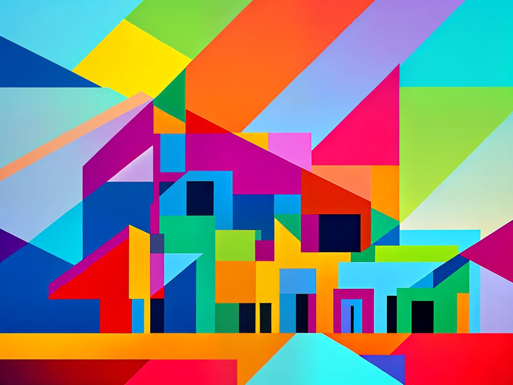 Estilo Art Déco na Pintura de Casas