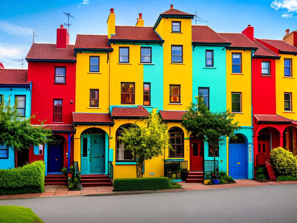 Estilo Eclético na Pintura de Casas
