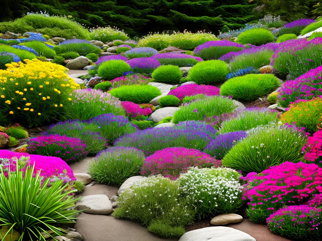 Jardins Alpinos: Plantas de Altitude Exuberantes