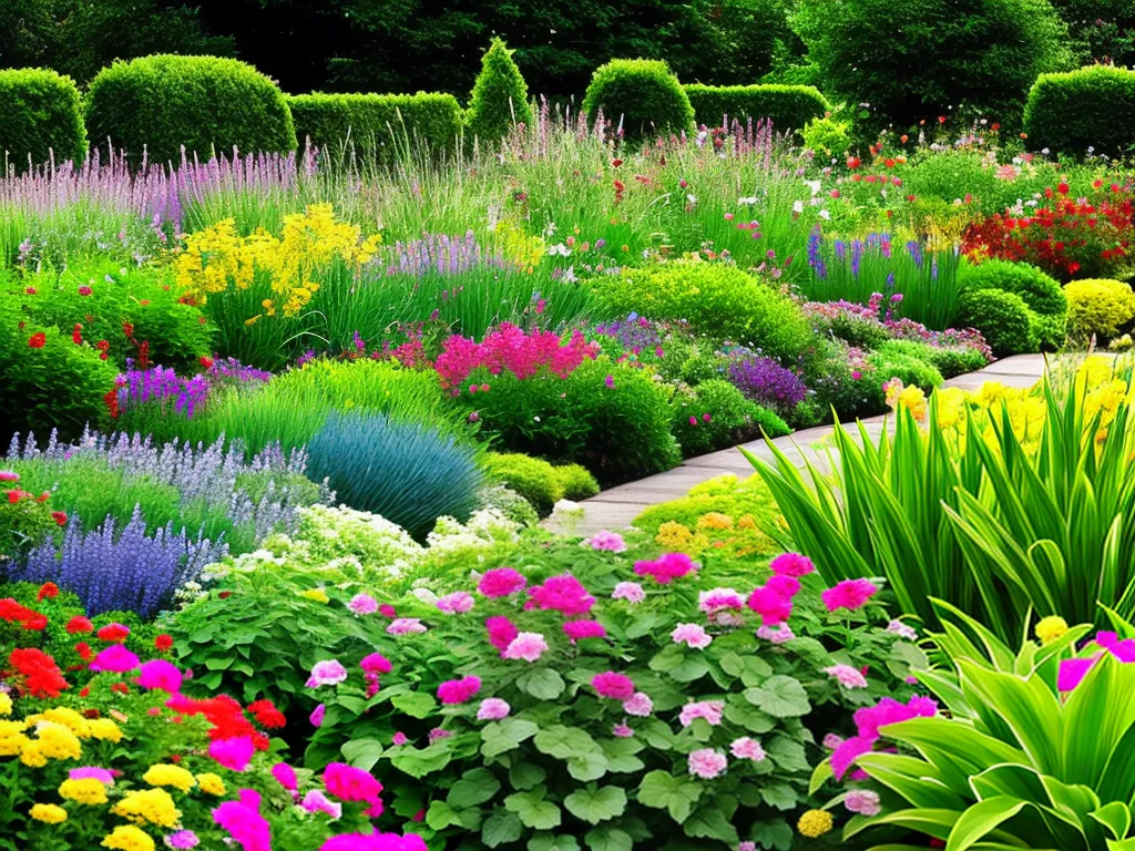 Seleção de Plantas para Jardins de Borda