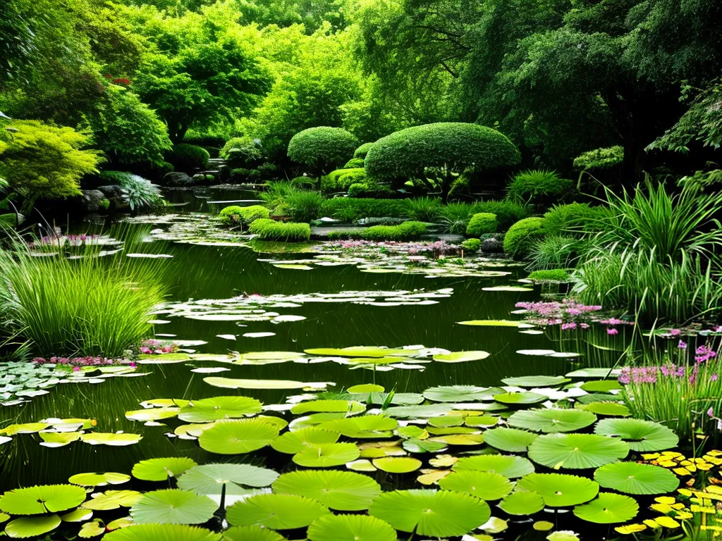Jardins Úmidos: Plantas para Estação Chuvosa