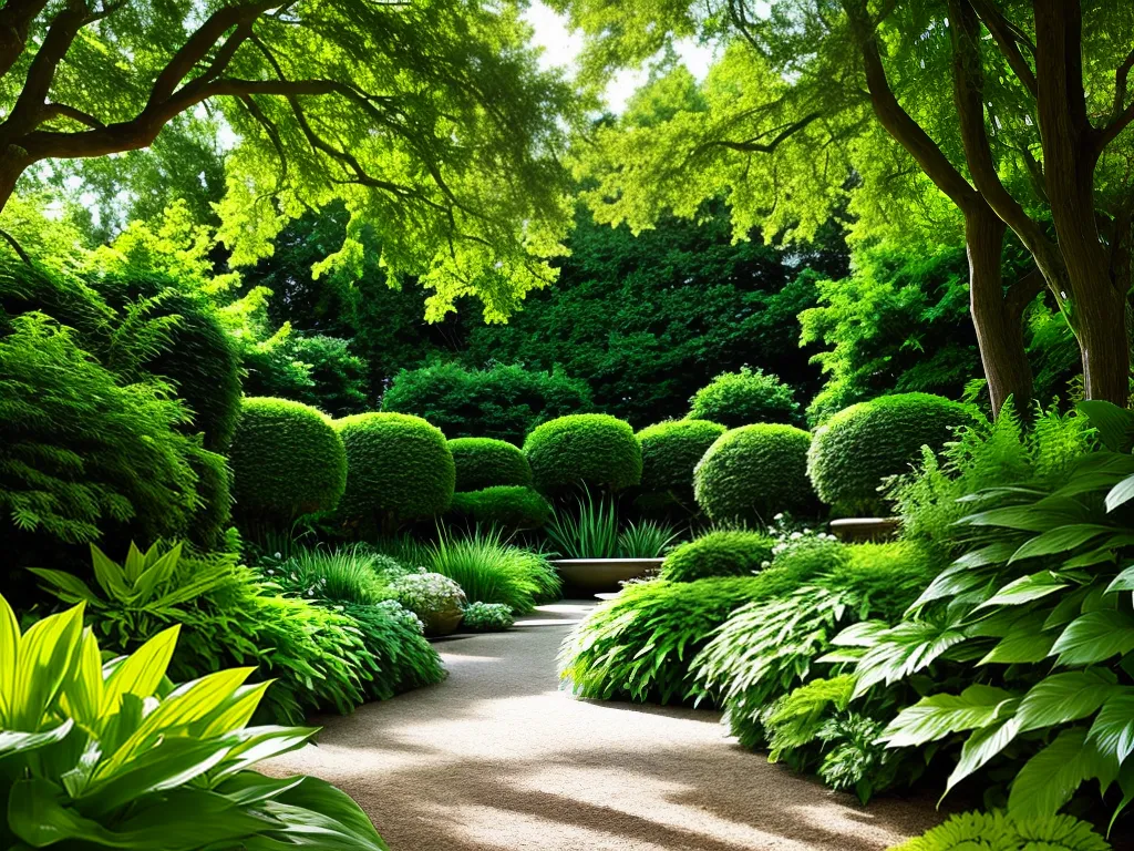Jardins Encantadores em Meia-Sombra: Plantas Ideais