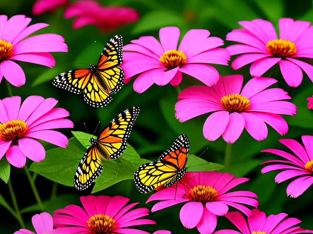 Jardins de Borboletas: Plantas Atrativas e Coloridas