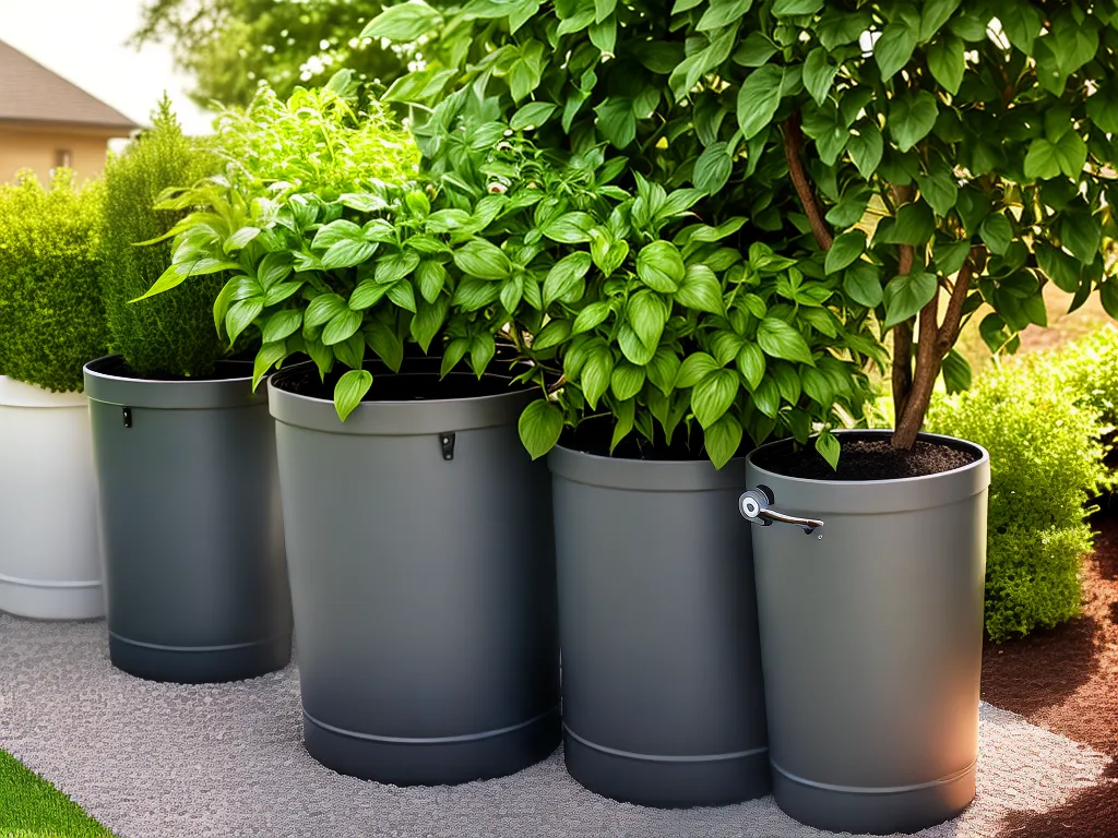Água da chuva no jardim: sustentabilidade econômica