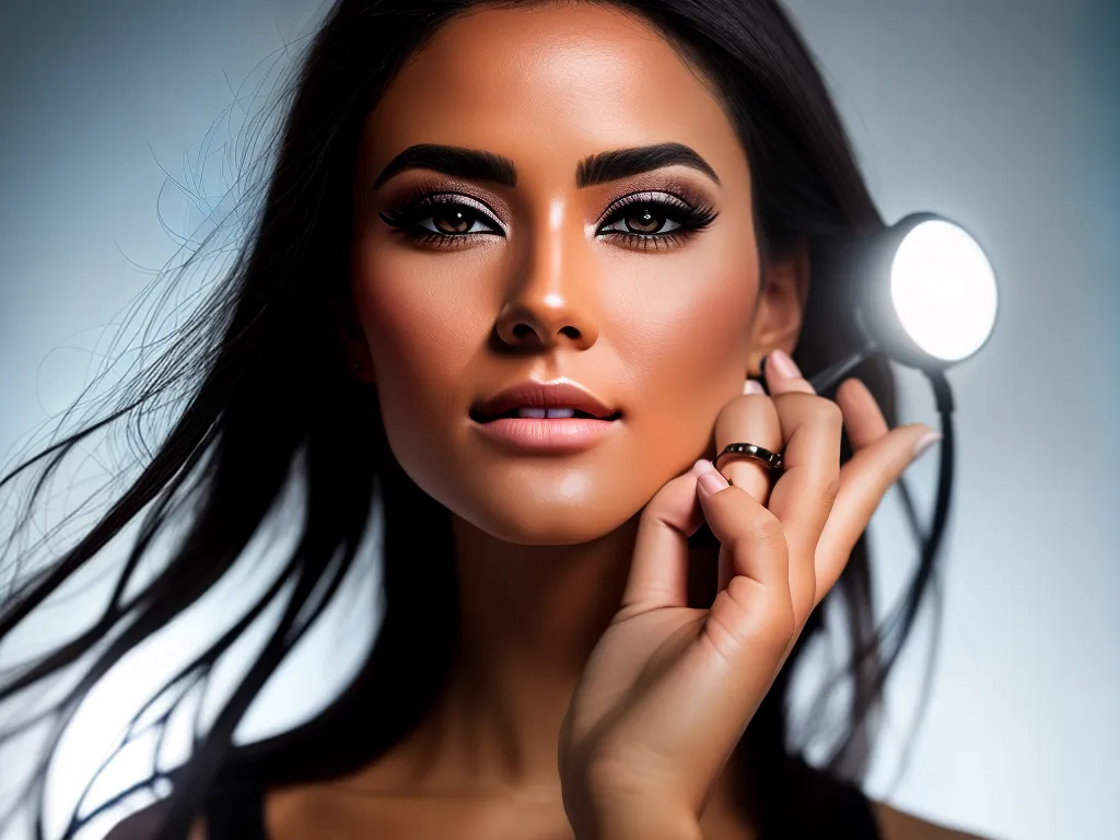 Ring Light Criativo: Efeitos de Iluminação para Produções