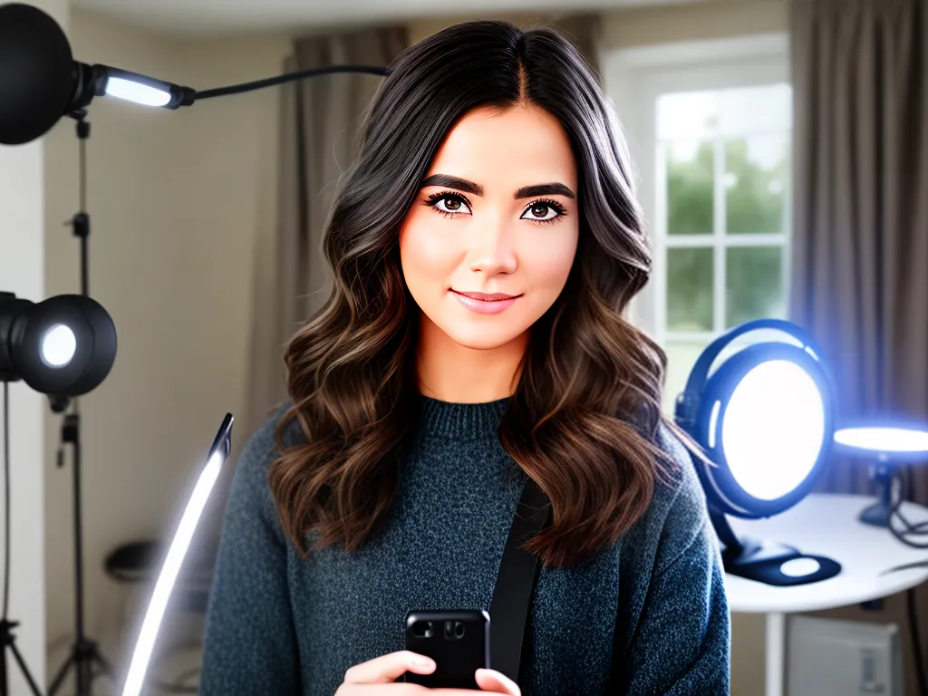 Ring Light Portátil: Iluminação Versátil em Qualquer Lugar